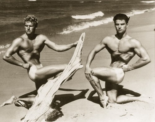 I modelli Glenn Bishop e Richard Alan in una foto degli anni Sessanta