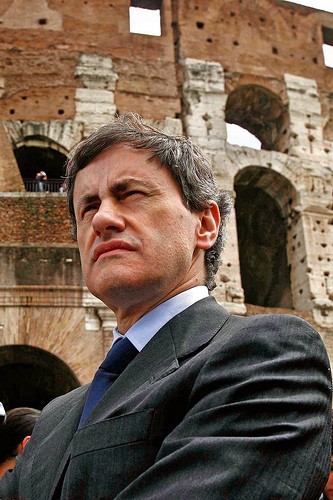Gianni Alemanno, sindaco di Roma